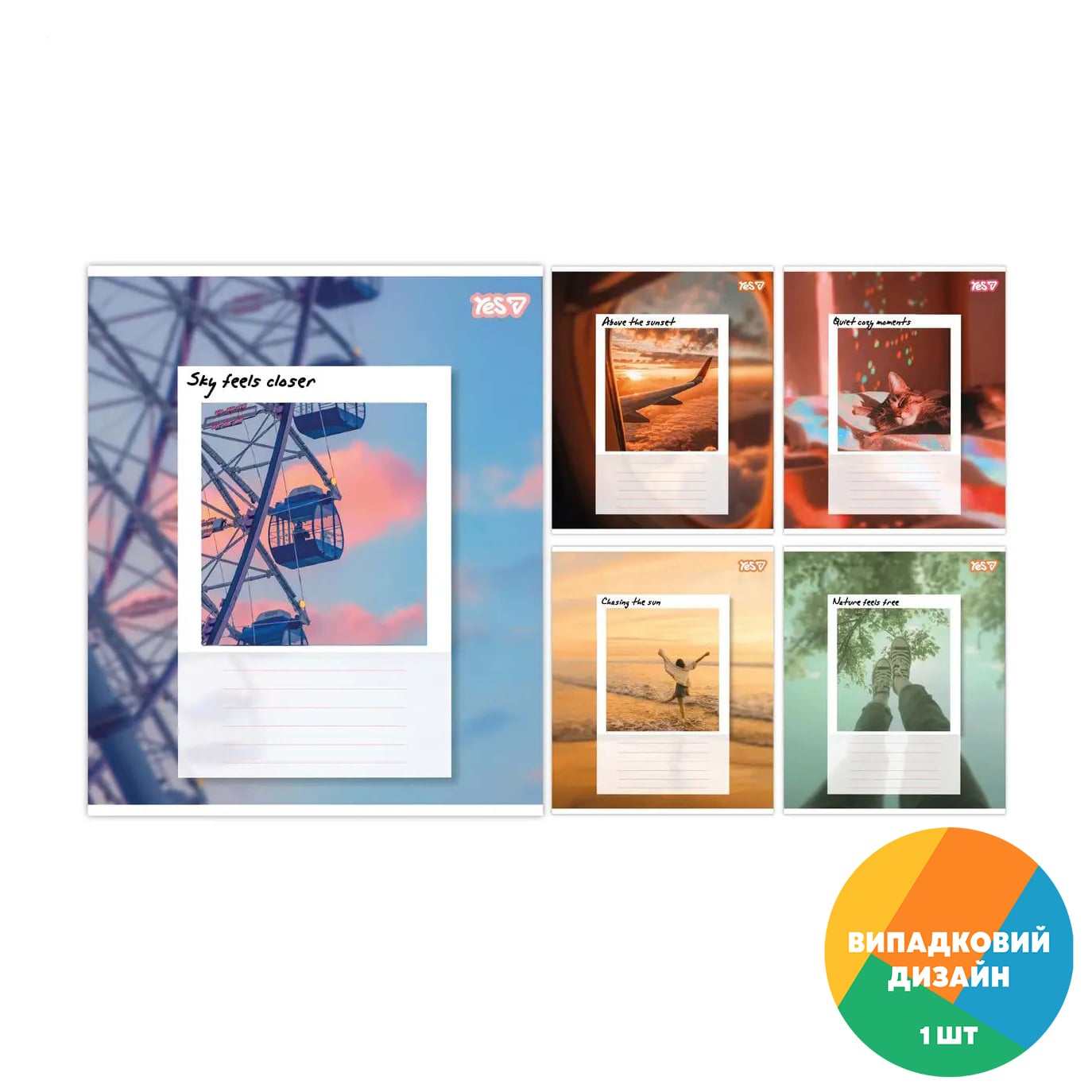 Зошит YES Frame Your Life, А5, в клітинку, 36 аркушів (768846)